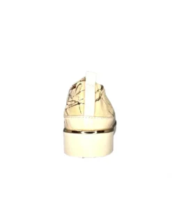 Xsa 8010 Daim Beige Cuir Or