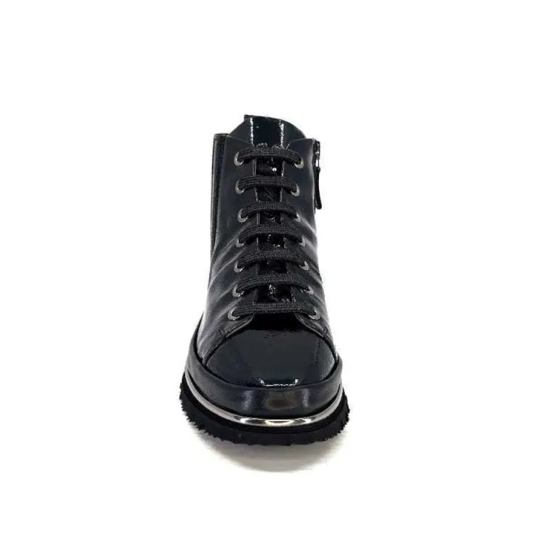 Xsa 9811Cuir Vernis Noir